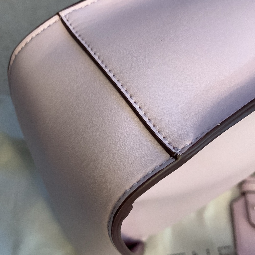 🌸 Stella McCartney perforated logo alter Napa crossbody bag in Lilac - Picture 6 of 15